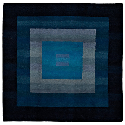 Tapis 5 Border bleu marine