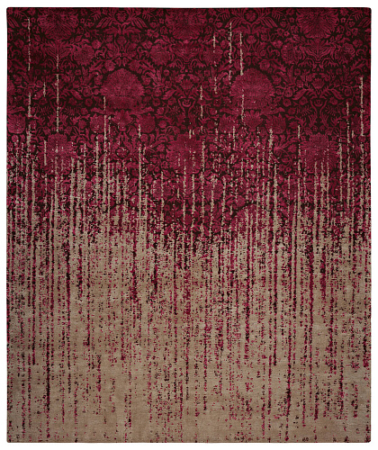 Verona Vendetta rood vloerkleed