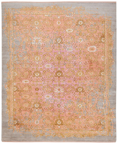 Bidjar Enjoy bruin roze vloerkleed