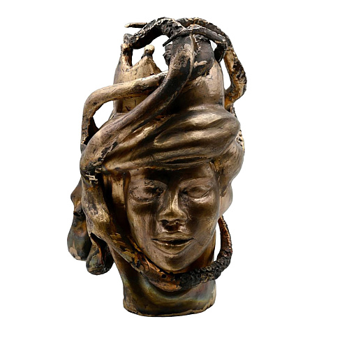 Sculpture artisanale en bronze