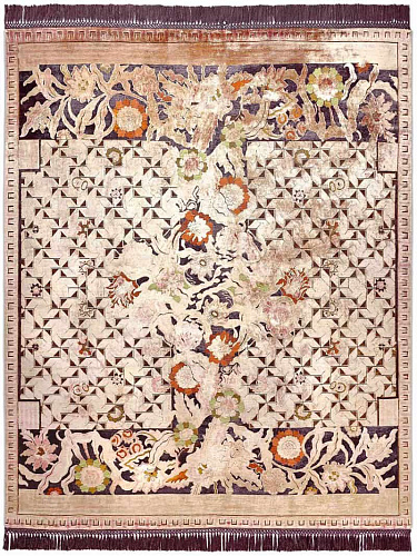 Floral Versus handgeweven vloerkleed