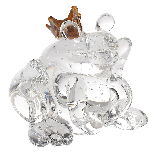 Figurine prince en verre