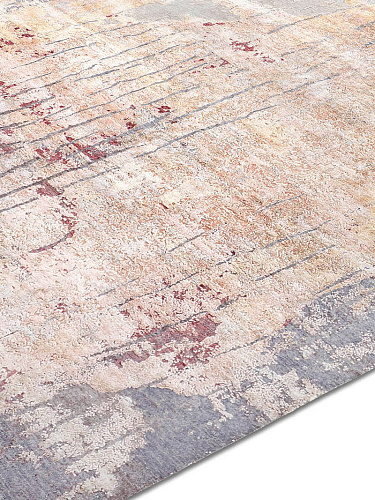 Stereo luxe handgeknoopt vloerkleed