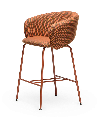 Bel M terracotta barkruk
