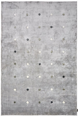 Tapis tissé main Punti multicolore