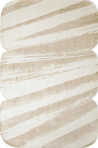 Lightbeam crème vloerkleed