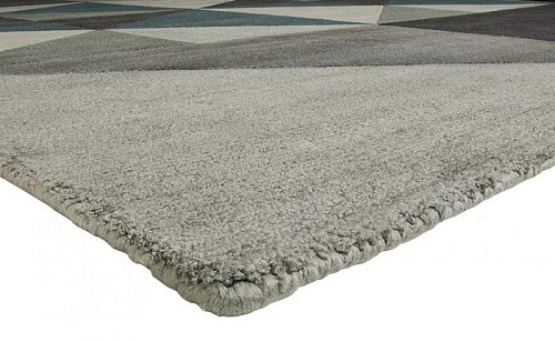 Triangles multi handgetuft vloerkleed