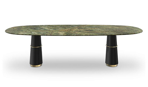 Marmeren eettafel