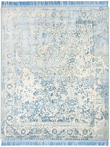 Light Blue luxe vloerkleed