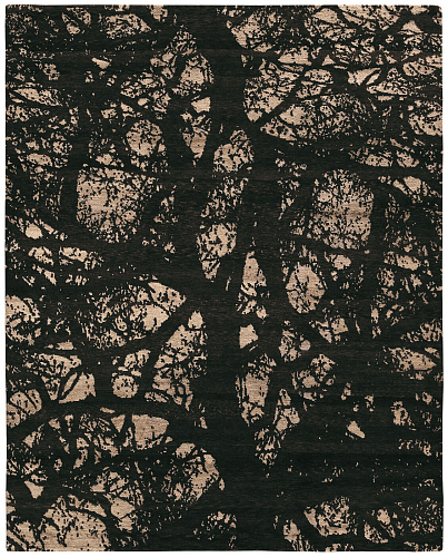 Tapis Mauro Giant Tree noir