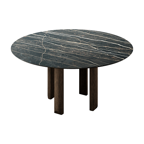 Table à manger ronde Mosa
