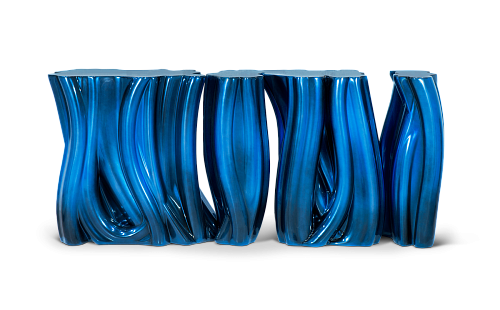 Buffet Monochrome bleu premium