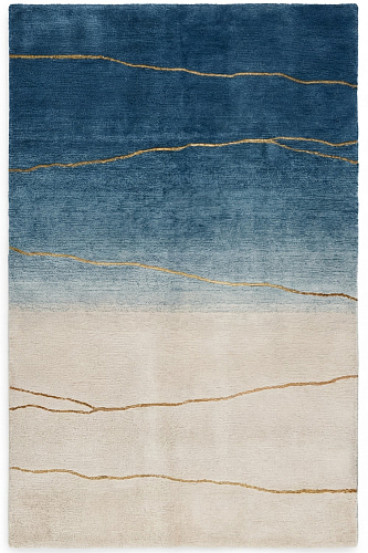 Tapis Horizon Gradient Blue