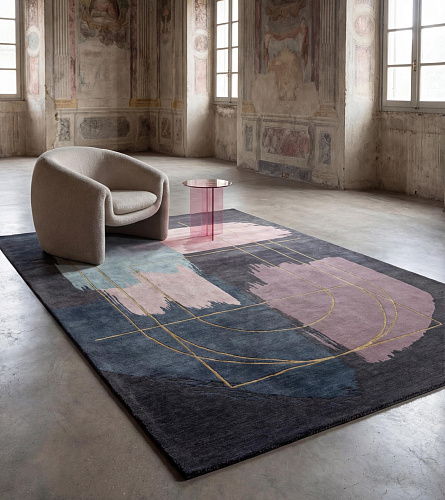 Tapis Midnight Brushwork