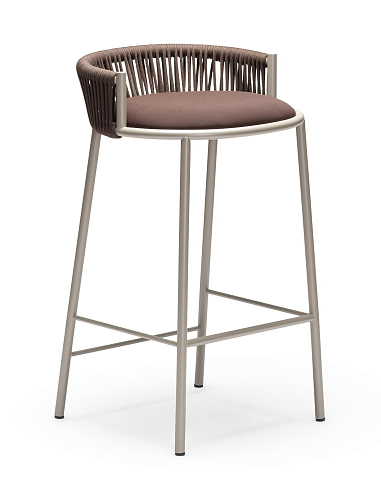 Tabouret de bar d'extérieur Millie SG-65 Marron