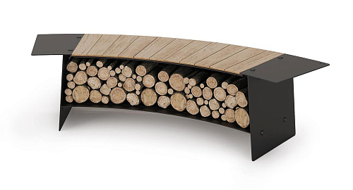 Rangement de bois Tobia