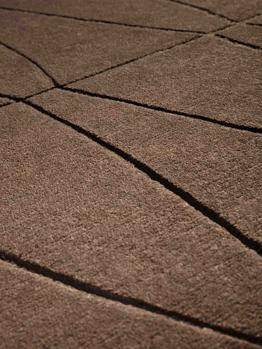Tapis design Lhotse 4 rose