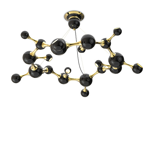 Molecular ronde plafond hanglamp