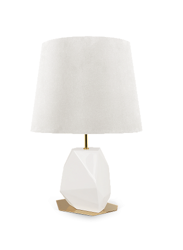 Essence kleine witte tafellamp