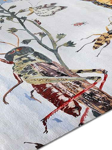 Grasshopper handgeweven vloerkleed