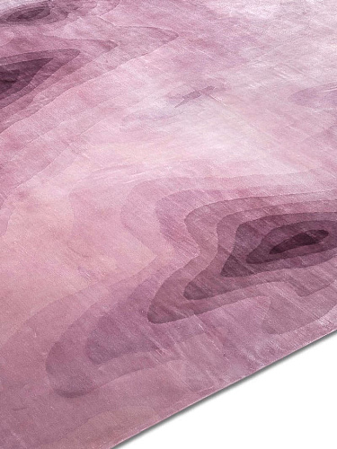 Tapis de luxe noué à la main Ocean Lilac