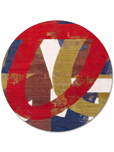 Rond Original handgeweven vloerkleed