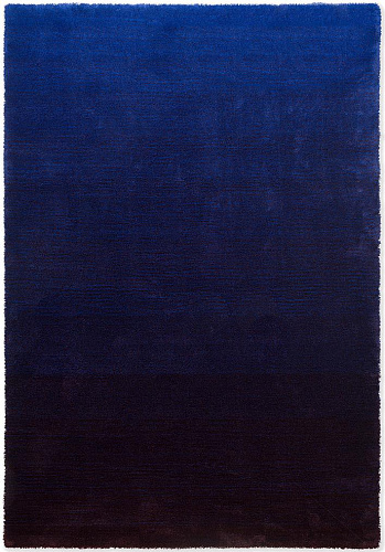 Shade Low elektrisch blauw/aubergine vloerkleed