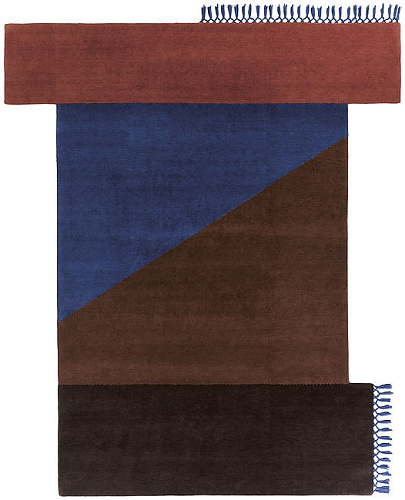 Tapis noué à la main Lambrate 100% laine