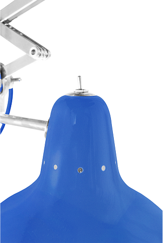 Maanstraal gloed blauwe wandlamp