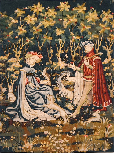 Tapisserie murale Offrande du cœur
