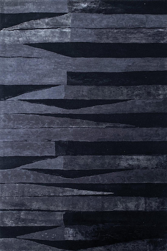 Tapis Mismatch noir