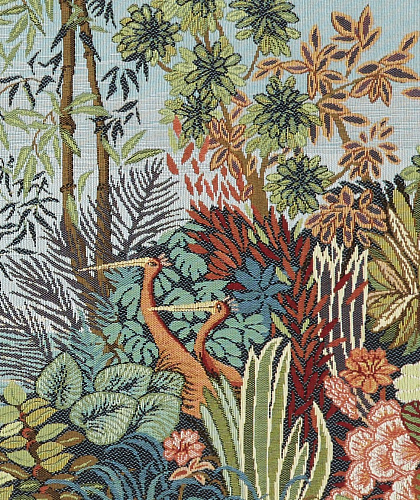 De reiger in de natuur, Anne Leurent wandtapijt