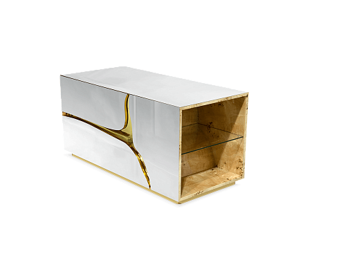 Table de nuit Fissure