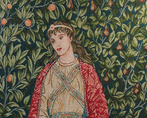 Tapisserie murale Le verger, William Morris
