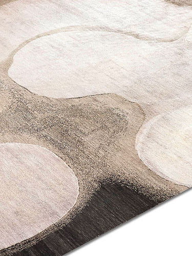 Zand handgemaakt luxe vloerkleed