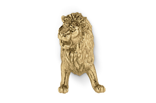 Poignée décorative Lion féroce