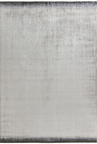 Tapis en viscose tissé main Lichene