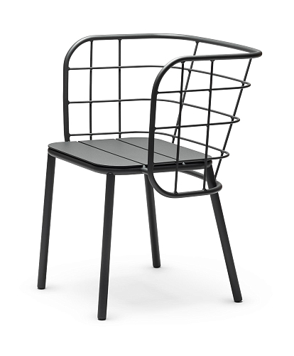 Chaise d'extérieur Jujube SP Noire
