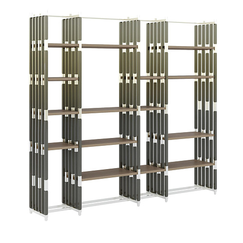 Bibliothèque italienne modulaire Ponya