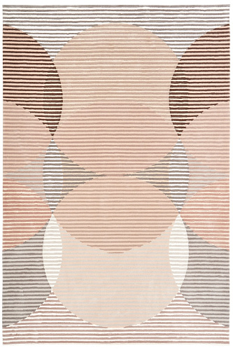 Tapis design tissé main Smoked Wood