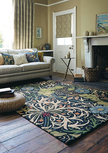 Tapis Seaweed encre