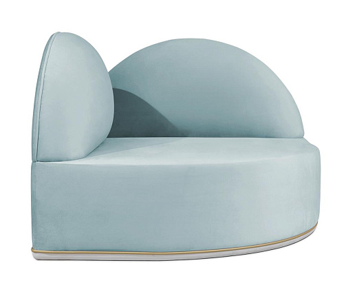 Levendige regenboog lounge bank
