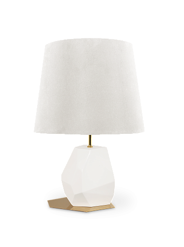 Essence kleine witte tafellamp