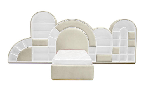Kauwgom marshmallow crème bed