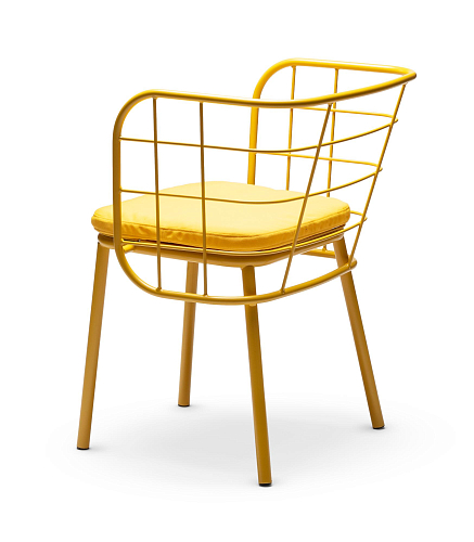 Chaise d'extérieur Jujube SP-A Jaune