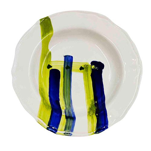 Handgemaakt keramisch bord