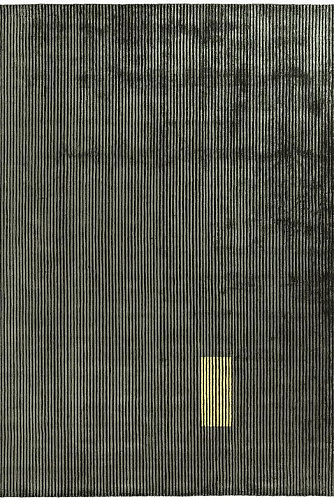 Hand-loom viscose Lines vloerkleed