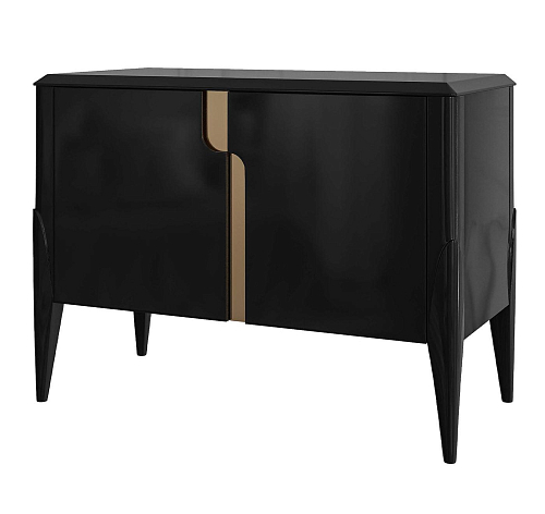 Tweedeurs houten dressoir