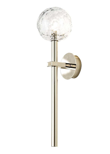 Applique murale Cactus en cristal doré