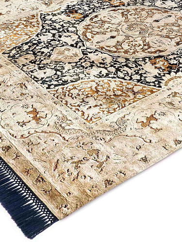 Tapis de luxe noué à la main Gold